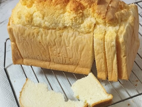 高蛋白・低糖質でグルテンフリー✨クラウド食パン